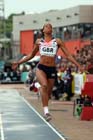 Shara Proctor (GB) long jump at the European Athletics Team Championships.